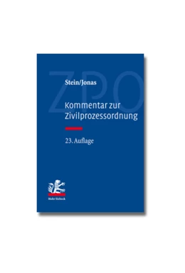 Abbildung von Kommentar zur Zivilprozessordnung: ZPO | 23. Auflage | | beck-shop.de