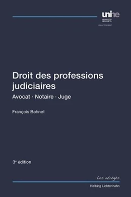 Abbildung von Bohnet | Droit des professions judiciaires | 3. Auflage | 2014 | beck-shop.de