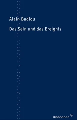 Abbildung von Badiou | Das Sein und das Ereignis | 1. Auflage | 2006 | beck-shop.de