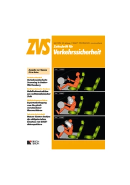 Abbildung von ZVS - Zeitschrift für Verkehrssicherheit | 64. Auflage | 2018 | beck-shop.de