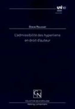 Abbildung von Reusser | L'admissibillité des hyperliens en droit d'auteur | 1. Auflage | 2014 | beck-shop.de