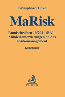 Abbildung von Auerbach | MaRisk - Mindestanforderungen an das Risikomanagement | 1. Auflage | 2019 | beck-shop.de