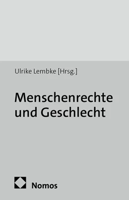 Abbildung von Lembke (Hrsg.) | Menschenrechte und Geschlecht | 1. Auflage | 2014 | 38 | beck-shop.de