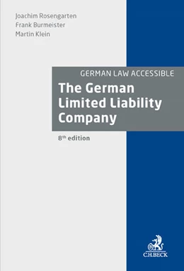 Abbildung von Rosengarten / Burmeister | The German Limited Liability Company | 8. Auflage | 2015 | beck-shop.de