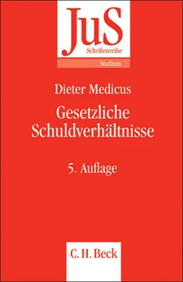 Abbildung von Medicus
   
  | Gesetzliche Schuldverhältnisse | 5. Auflage | 2007 | Band 50 | beck-shop.de