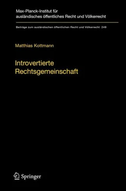 Abbildung von Kottmann | Introvertierte Rechtsgemeinschaft | 1. Auflage | 2014 | beck-shop.de