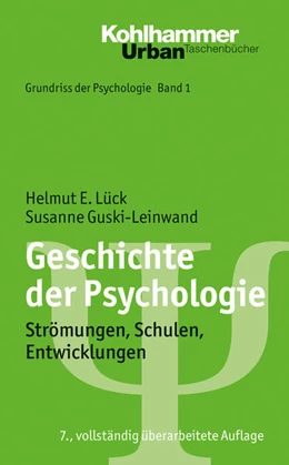 Abbildung von Lück / Guski-Leinwand | Geschichte der Psychologie | 7. Auflage | 2014 | beck-shop.de
