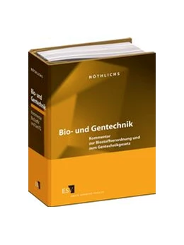 Abbildung von Nöthlichs | Bio- und Gentechnik • ohne Aktualisierungsservice | 1. Auflage | 2018 | beck-shop.de