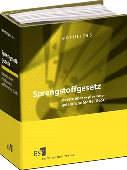 Abbildung von Nöthlichs | Sprengstoffgesetz • ohne Aktualisierungsservice | 1. Auflage | 2018 | beck-shop.de