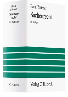 Abbildung von Baur / Stürner
   
  | Sachenrecht | 18. Auflage | 2009 | beck-shop.de