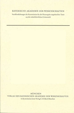 Abbildung von Berger, Harald | Heinrich: Schriften zur Ars vetus | 1. Auflage | 2015 | beck-shop.de