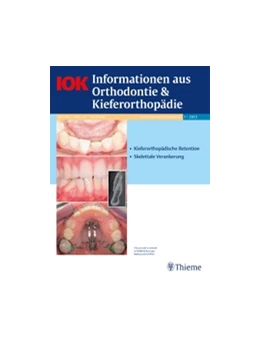 Abbildung von IOK - Informationen aus Orthodontie & Kieferorthopädie | 50. Auflage | 2018 | beck-shop.de