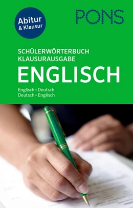 Abbildung von PONS Schülerwörterbuch Klausurausgabe Englisch | 1. Auflage | 2015 | beck-shop.de