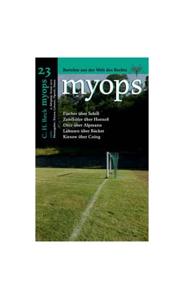 Abbildung von myops Heft 23 (Januar 2015) | 1. Auflage | 2015 | beck-shop.de