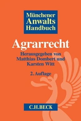 Abbildung von Münchener Anwaltshandbuch Agrarrecht | 2. Auflage | 2016 | beck-shop.de