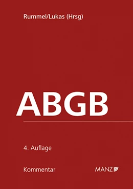 Abbildung von Lukas / Geroldinger | PAKET: ABGB-Kommentar 4.Auflage | 4. Auflage | 2025 | beck-shop.de