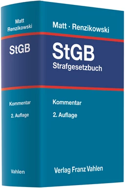 Abbildung von Matt / Renzikowski | Strafgesetzbuch: StGB | 2. Auflage | 2019 | beck-shop.de