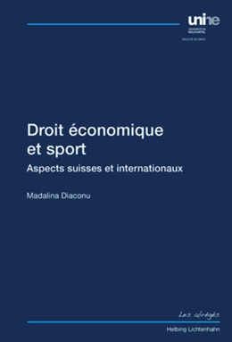Abbildung von Diaconu | Droit économique et sport | 1. Auflage | 2015 | beck-shop.de