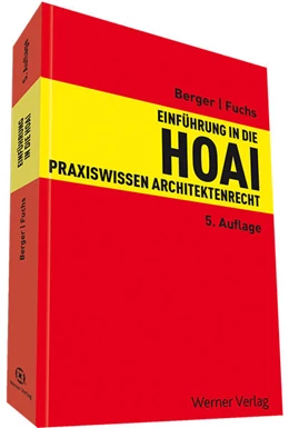 Abbildung von Berger / Fuchs | Einführung in die HOAI | 5. Auflage | 2022 | beck-shop.de