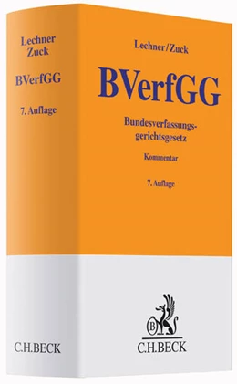 Abbildung von Lechner / Zuck | Bundesverfassungsgerichtsgesetz: BVerfGG | 7. Auflage | 2015 | beck-shop.de