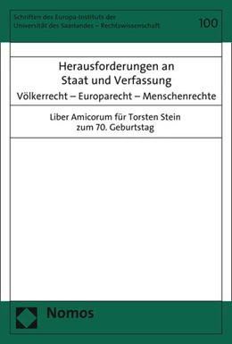 Abbildung von Calliess | Herausforderungen an Staat und Verfassung | 1. Auflage | 2015 | 100 | beck-shop.de