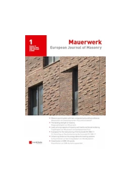 Abbildung von Mauerwerk | 22. Auflage | 2018 | beck-shop.de