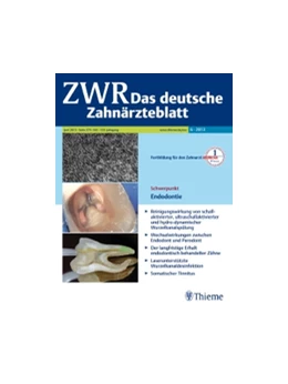 Abbildung von ZWR - Das Deutsche Zahnärzteblatt | 127. Auflage | 2018 | beck-shop.de