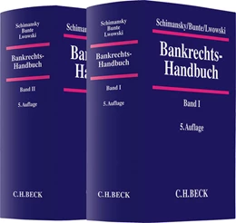 Abbildung von Schimansky / Bunte | Bankrechts-Handbuch | 5. Auflage | 2017 | beck-shop.de