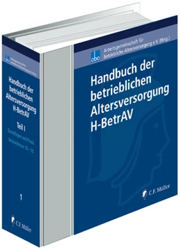 Abbildung von aba - Arbeitsgemeinschaft für betriebliche Altersversorgung e.V. (Hrsg.) | Handbuch und Entscheidungssammlung zur betrieblichen Altersversorgung, Teil I: Grundlagen und Praxis - ohne Aktualisierungsservice | 1. Auflage | 2018 | beck-shop.de