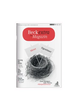 Abbildung von Beck<i>extra Das Magazin</i> • Heft 2/2015 | 1. Auflage | 2015 | beck-shop.de