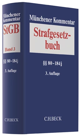 Abbildung von Münchener Kommentar zum Strafgesetzbuch: StGB, Band 3: §§ 80-184j | 3. Auflage | 2017 | beck-shop.de