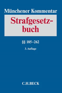 Abbildung von Münchener Kommentar zum Strafgesetzbuch: StGB, Band 4: §§ 185-262 | 3. Auflage | 2017 | beck-shop.de