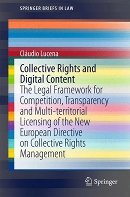 Abbildung von Lucena | Collective Rights and Digital Content | 1. Auflage | 2015 | beck-shop.de