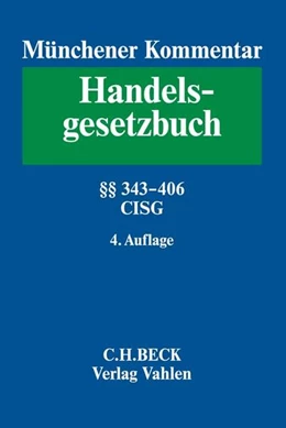 Abbildung von Münchener Kommentar zum Handelsgesetzbuch: HGB, Band 5: Viertes Buch. Handelsgeschäfte | 4. Auflage | 2018 | beck-shop.de
