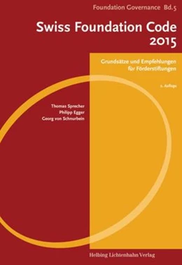Abbildung von Sprecher / Egger | Swiss Foundation Code 2015 | 1. Auflage | 2015 | Band 11 | beck-shop.de
