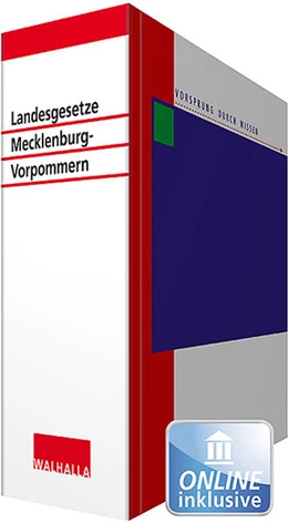Abbildung von Will | Landesgesetze Mecklenburg-Vorpommern • mit Aktualisierungsservice | 1. Auflage | 2017 | beck-shop.de