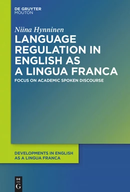 Abbildung von Hynninen | Language Regulation in English as a Lingua Franca | 1. Auflage | 2016 | 9 | beck-shop.de