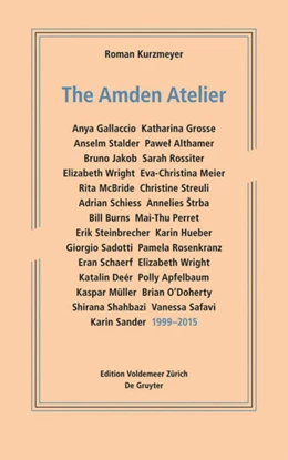 Abbildung von Kurzmeyer | The Amden Atelier | 1. Auflage | 2015 | beck-shop.de
