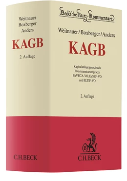 Abbildung von Weitnauer / Boxberger | KAGB | 2. Auflage | 2017 | beck-shop.de