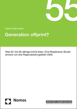 Abbildung von Gehrmann | Generation offprint? | 1. Auflage | 2015 | 55 | beck-shop.de