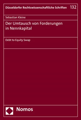 Abbildung von Kleine | Der Umtausch von Forderungen in Nennkapital | 1. Auflage | 2015 | beck-shop.de