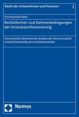 Abbildung von Kloka | Rechtsformen und Rahmenbedingungen der Innovationsfinanzierung | 1. Auflage | 2015 | 2 | beck-shop.de