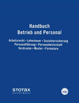 Abbildung von Halbach | Handbuch Betrieb und Personal • ohne Aktualisierungsservice | 1. Auflage | 2018 | beck-shop.de