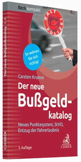 Abbildung von Krumm | Der neue Bußgeldkatalog | 3. Auflage | 2016 | beck-shop.de