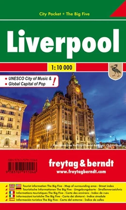 Abbildung von Liverpool, City Pocket, Stadtplan 1:10.000 | 1. Auflage | 2016 | beck-shop.de