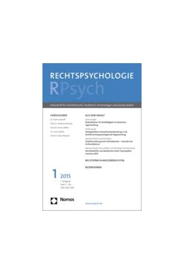 Abbildung von Rechtspsychologie – RPsych | 4. Auflage | 2018 | beck-shop.de