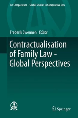 Abbildung von Swennen | Contractualisation of Family Law - Global Perspectives | 1. Auflage | 2015 | beck-shop.de