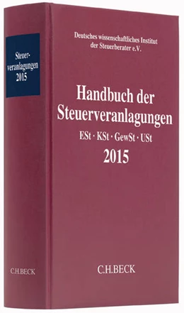 Abbildung von Handbuch der Steuerveranlagungen 2015 | 1. Auflage | 2016 | beck-shop.de
