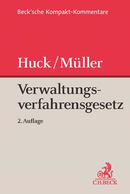 Abbildung von Huck / Müller | Verwaltungsverfahrensgesetz: VwVfG | 2. Auflage | 2016 | beck-shop.de