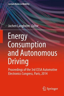 Abbildung von Langheim | Energy Consumption and Autonomous Driving | 1. Auflage | 2015 | beck-shop.de